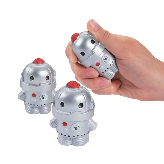 ROBOT PARTY STRESS TOY - Toys - 12 Pieces