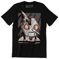thumbnail image 1 of Robot Puppet Funny Old Broken Toy Printed Design Men's T-Shirt, 1 of 4