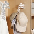 thumbnail image 1 of Robot Shape Hook Rack, Wall Mounted Multi Function Storage Organizer with 12 Hooks, Punch Free Easy to Install Durable Hanger for Hats, Bags, Hair Accessories and Daily Home Storage, 1 of 6