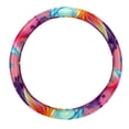 thumbnail image 1 of Robot Unicorn Attack 14.5 Inch Printing PVC Leather Steering Wheel Covers Car Wheel Cover Auto Accessories, 1 of 6