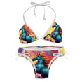 thumbnail image 1 of Robot Unicorn Attack Chic Bikini Set with Detachable Sponge & Adjustable Strap | 2-Pack for Versatile Swim Suit Looks, 1 of 6