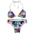thumbnail image 1 of Robot Unicorn Attack Detachable Sponge Adjustable Strap Bikini Set Two-Pack Swim Suit Swimsuits Bikini, 1 of 6