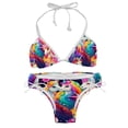 thumbnail image 1 of Robot Unicorn Attack Detachable Sponge Adjustable Strap Bikini Set Two-Pack - Swim Suit Swimsuits One-Piece Swimsuits, 1 of 6