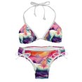 thumbnail image 1 of Robot Unicorn Attack Detachable Sponge Adjustable Strap Bikini Set Two-Pack Swim Suits - Ideal for All Your Swimming Scenes!, 1 of 6