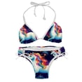 thumbnail image 1 of Robot Unicorn Attack Detachable Sponge Adjustable Strap Bikini Set Two-Pack Swim Suits - Ideal for Beach and Pool Scenes, 1 of 6