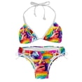 thumbnail image 1 of Robot Unicorn Attack Detachable Sponge Adjustable Strap Bikini Set, Two-Pack Swim Suits for Versatile Swim Wear Looks, 1 of 6
