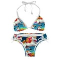 thumbnail image 1 of Robot Unicorn Attack Detachable Sponge Adjustable Strap Bikini Set Two-Pack for Any Summer Scene, 1 of 6