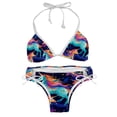 thumbnail image 1 of Robot Unicorn Attack Detachable Sponge Adjustable Strap Bikini Set Two-Pack for Any Summer Scene, 1 of 6