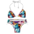 thumbnail image 1 of Robot Unicorn Attack Stylish Bikini Set with Detachable Sponge & Adjustable Strap 2-Pack - Beach Ready!, 1 of 6
