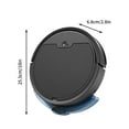 thumbnail image 1 of Robot Vacuum Cleaner and Mop Combo 2-in-1 Quiet 2000PA Suction Water Tank Dustbin 80min Runtime Multiple Modes Smart Detection for Hard Floors Medium Carpet Pet Hair Home, 1 of 2