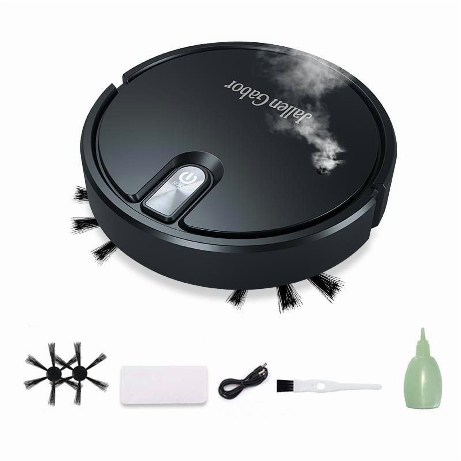 Robot Vacuum Cleaner and Mop Combo, 3 in 1 Mopping Robot Vacuum Cleaner, Intelligent 3 in 1 Cleaning Machine Household Rechargeable Vacuum Cleaner, Vacuum Cleaner, Ultra Slim, For Hard Floor Carpets