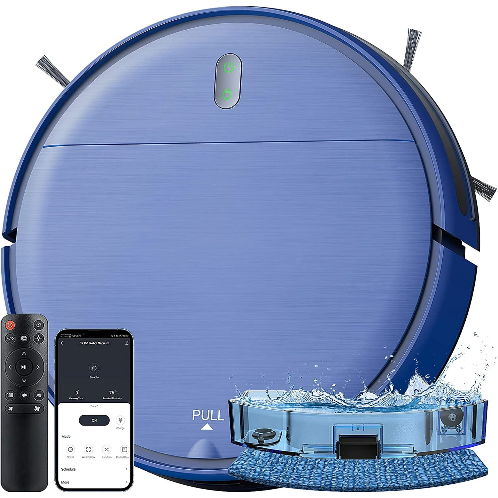 Lubluelu Robot Vacuum Cleaner with Mop 3000Pa ( Two Colors ） $129.99