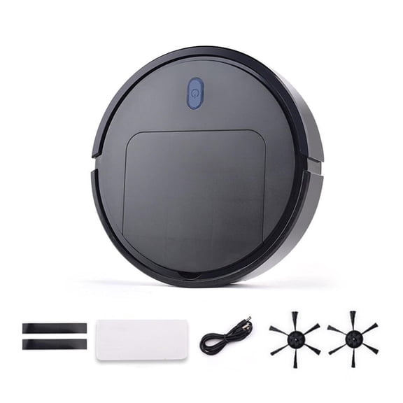 Robot Vacuum Cleaner Sweeping Robot Three-in-one Vacuum Cleaner Mopping Machine Household Cleaning Tool USB Charging Household Items for Hard Floor Carpets