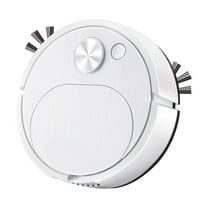 Robot Vacuum Cleaner Toy, Rechargeable Sweeping Vacuuming Mopping Toy, 3 in 1 Intelligent Sweeping Robot for Hard Floor Flat Ground Tile Wooden Floor