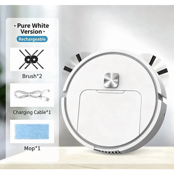 Robot Vacuum Cleaner With Mopping Function Smart Home Integration Multiple Cleaning Modes Self Charging Long Battery Life