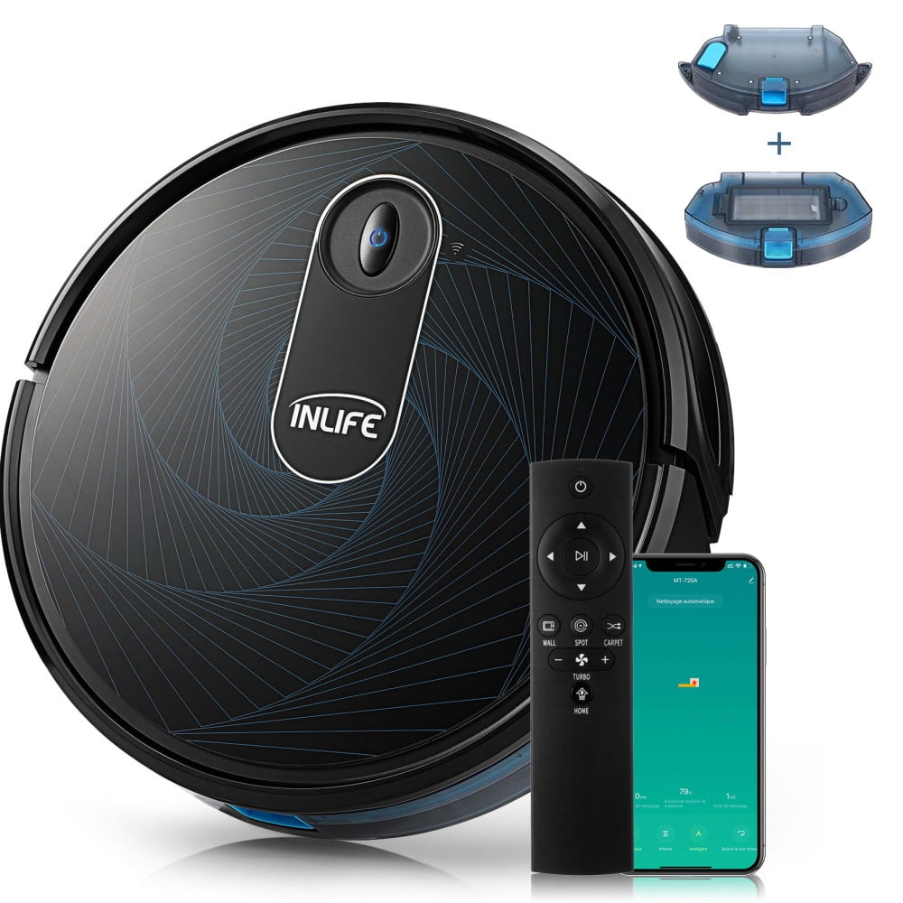 Robot Vacuum Cleaner and Mop with WiFi & App,Powerful Suction,robotic