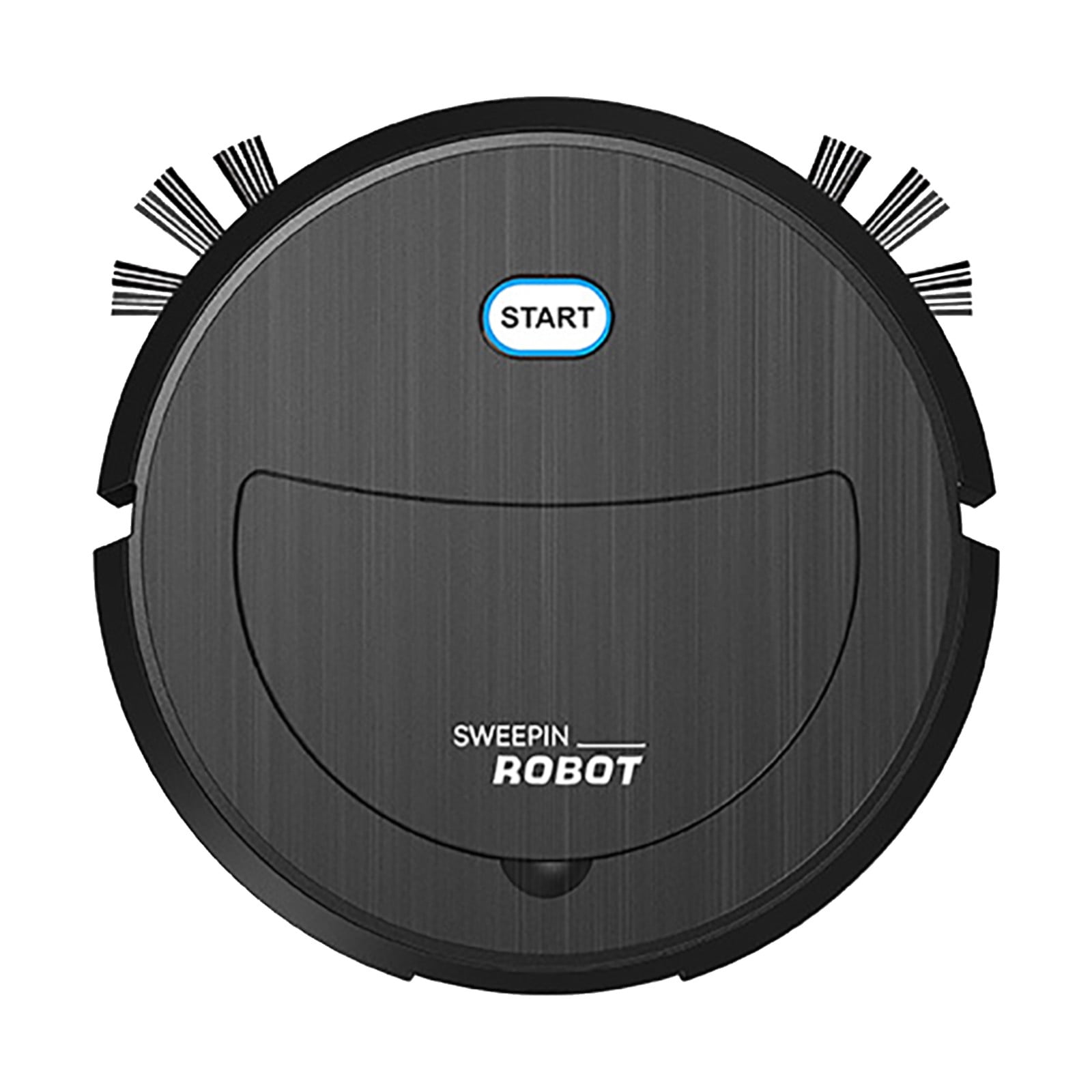 Robot Vacuum Cleaner with Sweeping, Suction, and Mopping Functions, 21.5 cm Diameter, 5.4 W, 60 Min Runtime, USB Charging
