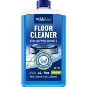WoldoClean Robot Vacuum Floor Cleaning Concentrate - 25 fl oz for 75 150 Uses Compatible with Roborock, Tineco, iFloor & All Robot Mops