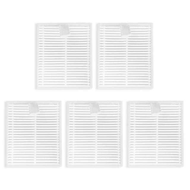 Robot Vacuum Maintenance, 5Piece Filter Kit for Roomba Combo and for
