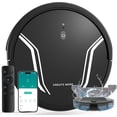 thumbnail image 1 of Robot Vacuum and Mop, 5000Pa Mopping Cleaner with 3-in-1 Robotic Cleaner, Multiple Cleaning Modes, Self-Charging, WiFi/Alexa/App, Ideal for Hard Floor, Pet Hair，Debris, 1 of 2