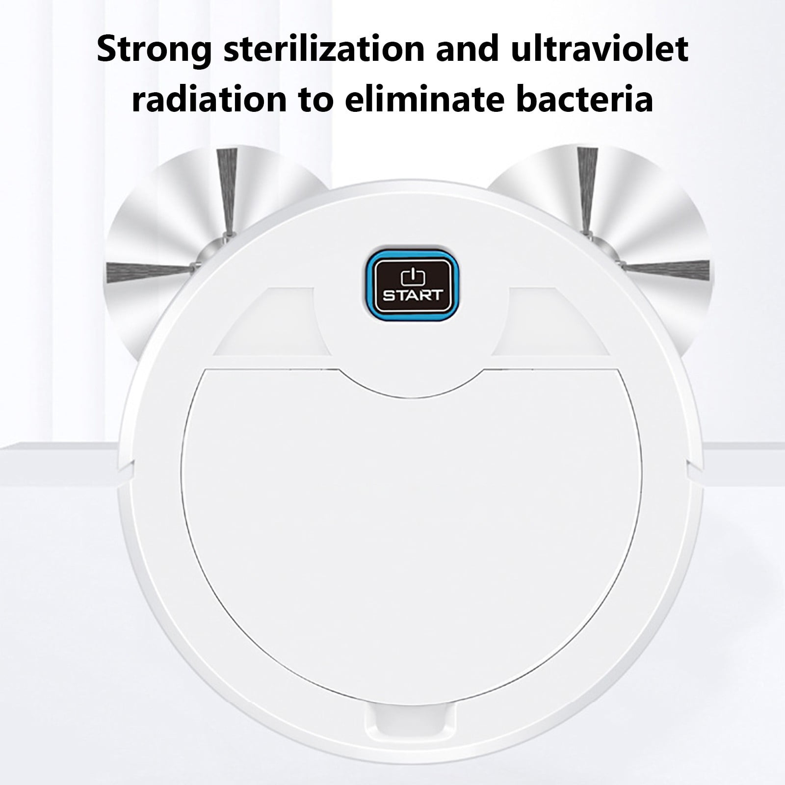 Robot Vacuum and Mop Combo, 3-in-1 Robotic Cleaner for Pet Hair, Low-Profile Automatic Sweeper, 80-Min Battery, Ideal for Hard Floors & Carpets