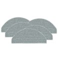 thumbnail image 1 of Robot Vacuum Mop Pads, Replacement Cleaning Cloths, Washable Sweeper Accessories, Traps Dust and Hair and Fits Standard Robots for Hardwood Floor, Tile Kitchen, and Living Room., 1 of 3