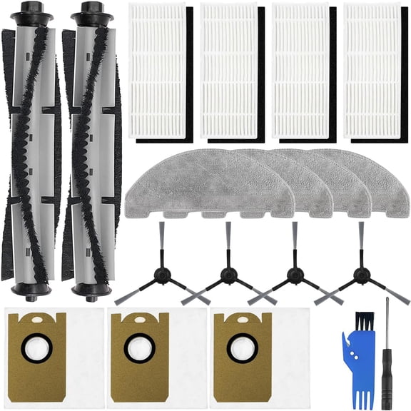Robot Vacuum Replacement Accessories Kit for Imou L11Pro Max Laresar L6 Pro Honiture Q6 AIRROBO T10+