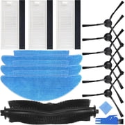 Robot Vacuum Replacement Accessories Kit for Tikom L9000 L8000 Lubluelu SL60D Laresar L6 Nex HONITURE Q6 SE 13 Pack