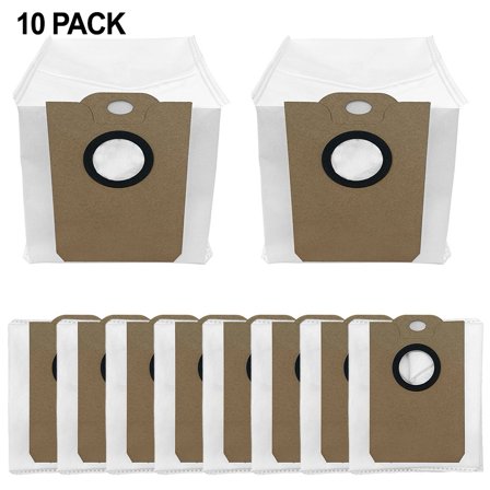 Robot Vacuum Replacement Dust Collection Bags Maintain Clean Floors 10 Pack