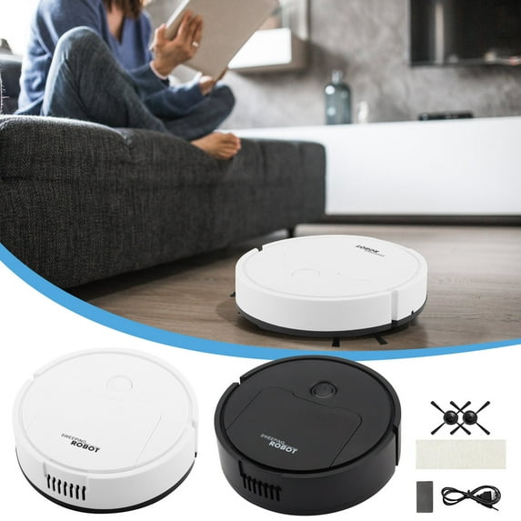 Robot Vacuum Smart Sweeping Robot Sweeping And Mopping Cleaning Machine Mini Vacuum Cleaner Clearance Under 10$!