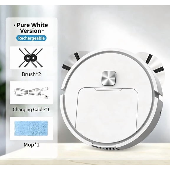 Robot Vacuum,Vacuum Cleaners,Robot Vacuum And Mop,Vacuum Cleaners For Home,Mopping Function Equipped With Long-Lasting Battery Supports Multiple Cleaning Modes