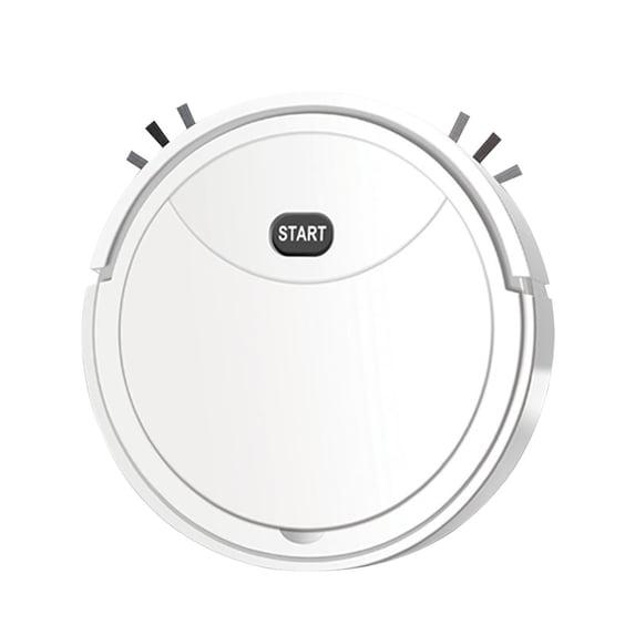 Robot Vacuum and Mop - 8.9 x 8.9in, 90 Min Runtime for Pet Hair on Carpets and Hard Floors, Quiet with Strong Suction()