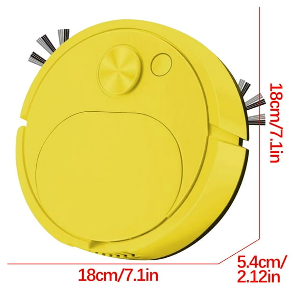 Robot Vacuum and Mop Combo,Smart Sweeping Robot Sweeping And Mopping 3 In 1 Rechargeable Cleaning Machine Mini Vacuum Cleaner