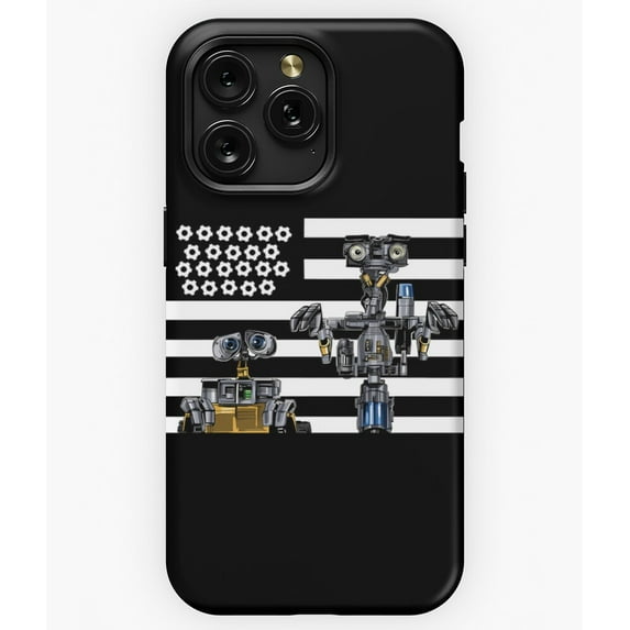 Robot Vintage Cartoon Movie Style Friendly G3490 Phone Case for iPhone17 16 15 14 13 12 11 Pro Max