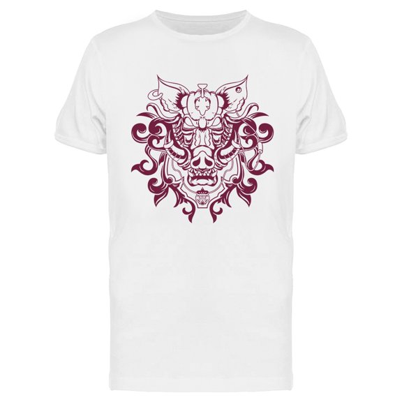 Robot Wild Boar Design T-Shirt Men -Image by Shutterstock, Male XX-Large