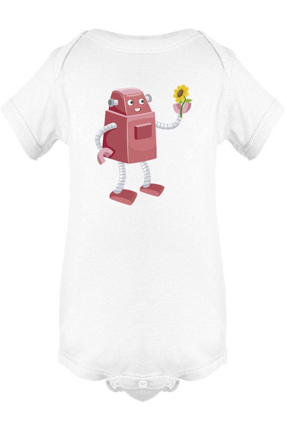 Robot With A Sunflower Bodysuit Infant -Image by Shutterstock, 12 Months