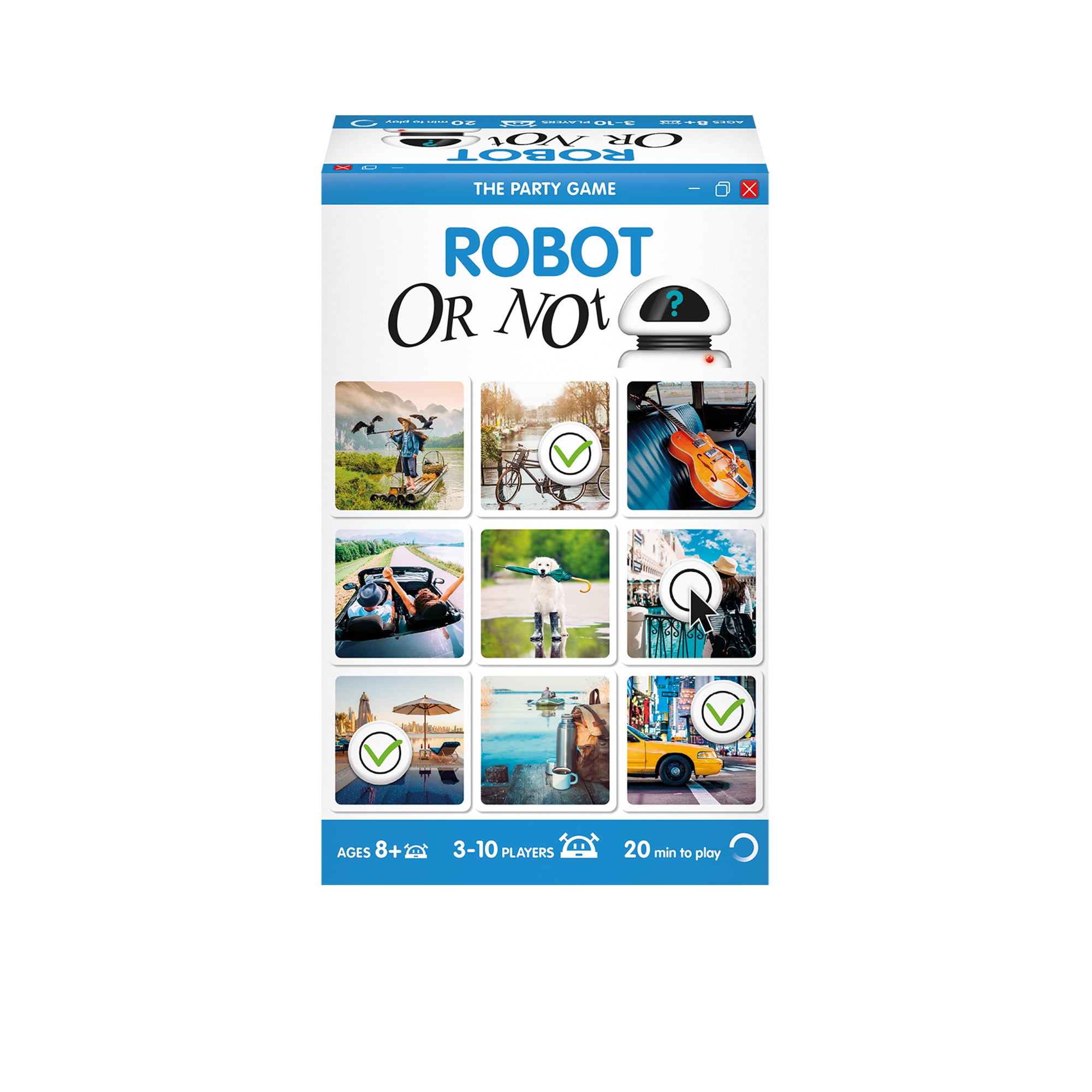 Robot or Not Board Game for Ages 8 and up, from Asmodee