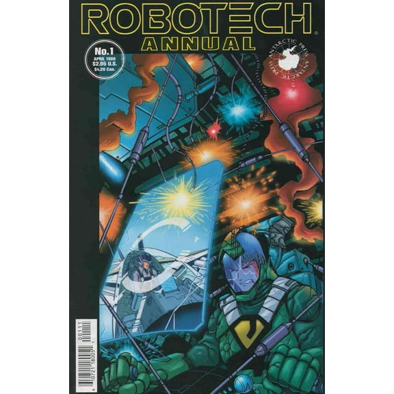 Robotech Annual #1 VF ; Antarctic Comic Book