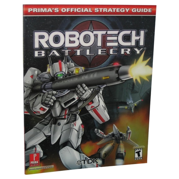 Robotech Battlecry Prima Games (2002) Official Strategy Guide Book