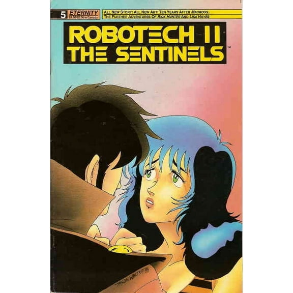 Robotech II: The Sentinels #5 VF ; Eternity Comic Book
