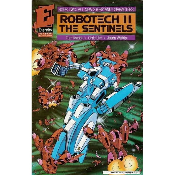 Robotech II: The Sentinels Book II #8 VF ; Eternity Comic Book