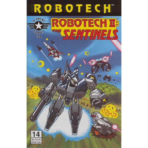 Robotech II: The Sentinels Book III #14 VF ; Academy Comic Book