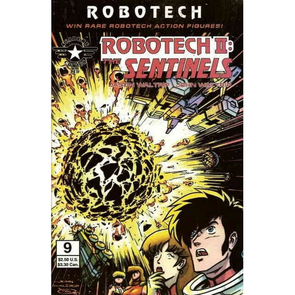 Robotech II: The Sentinels Book III #9 VF ; Academy Comic Book