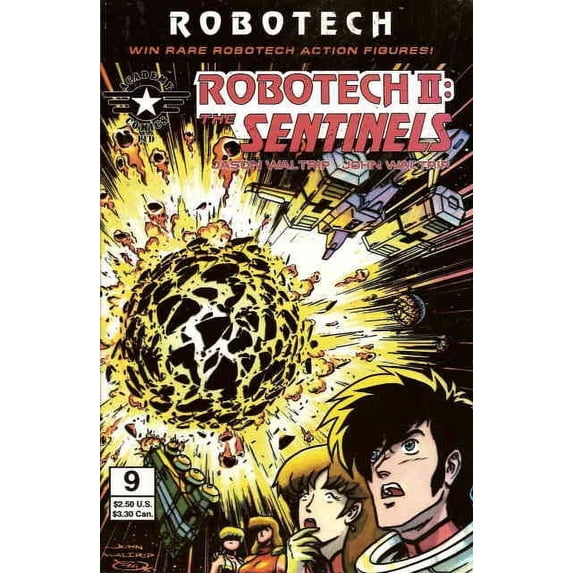 Robotech II: The Sentinels Book III #9 VF ; Academy Comic Book