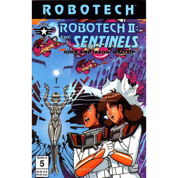 Robotech II: The Sentinels Book IV #5 VF ; Academy Comic Book