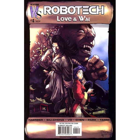 Robotech: Love And War #4A VF ; WildStorm Comic Book