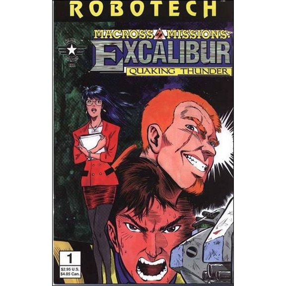 Robotech: Macross Missions: Excalibur: Quaking Thunder #1 VF ; Academy Comic Book