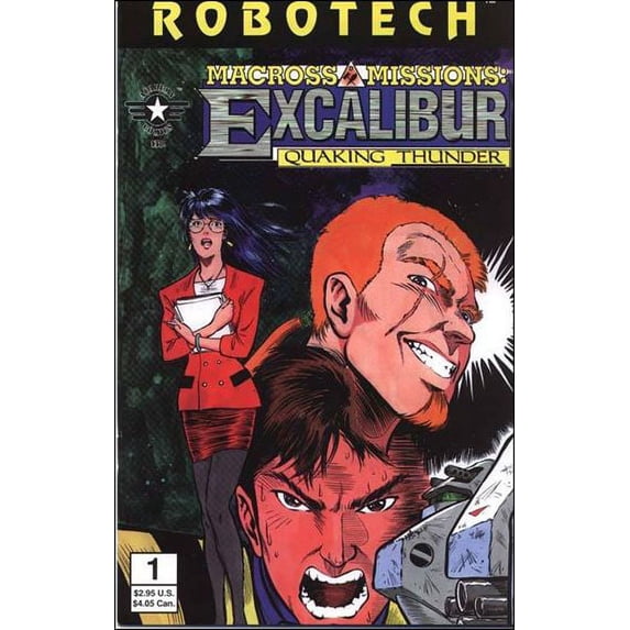 Robotech: Macross Missions: Excalibur: Quaking Thunder #1 VF ; Academy Comic Book
