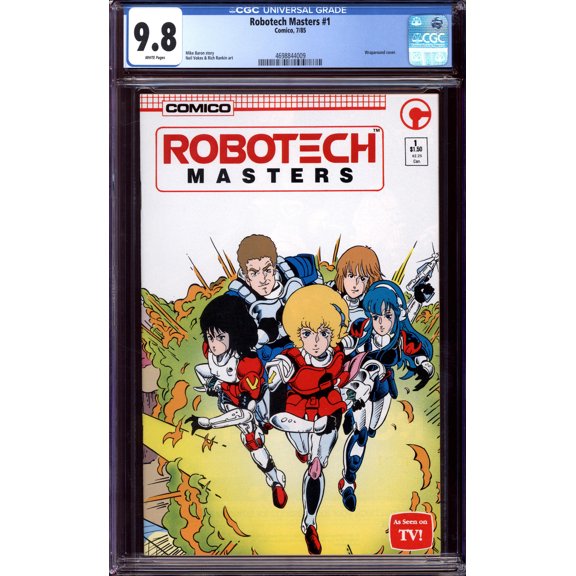 Robotech Masters #1 - CGC 9.8 Comic Book