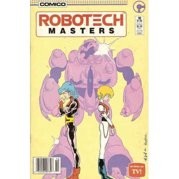 Robotech Masters #10 VF ; COMICO Comic Book